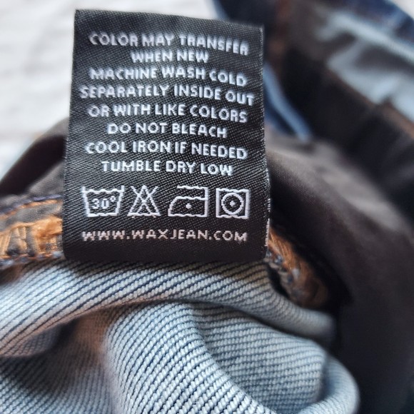 Women's High Waisted size M paperbag elastic with tie waist Denim jeans Shorts - Picture 6 of 11